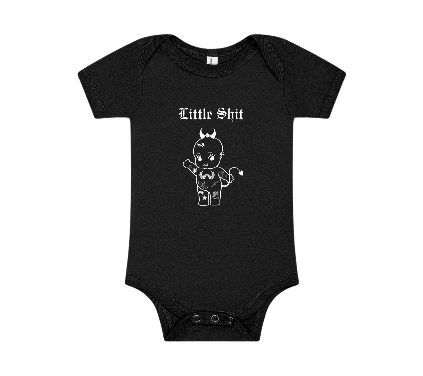 little shit | duckin' adorable baby onesie