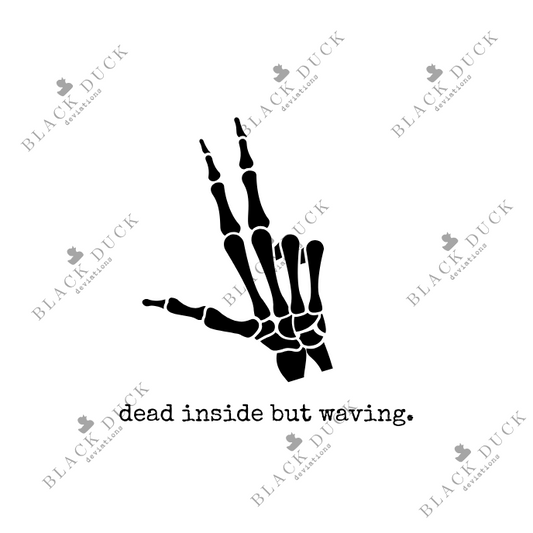 dead inside but waving | rock bottom adventure crew