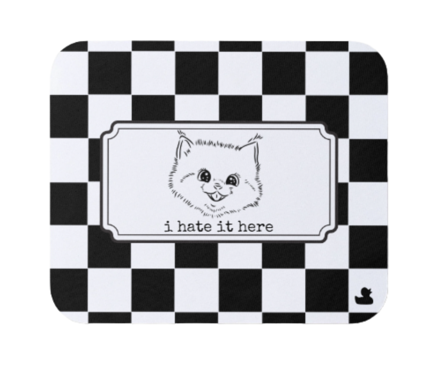 i hate it here | moody & micromanaged mousepad