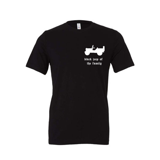 black jeep of the family | rock bottom adventure tee