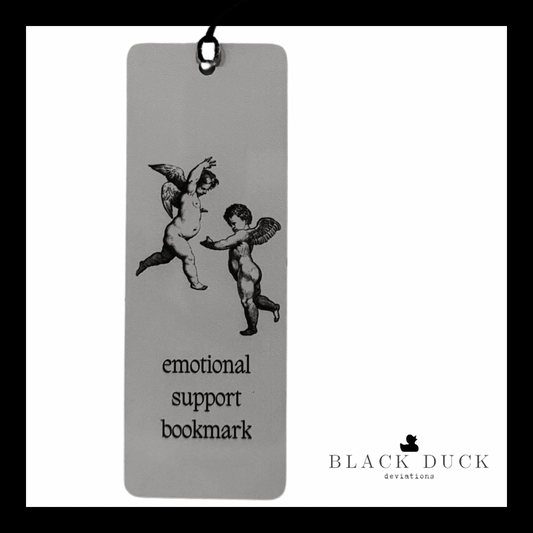 emotional support bookmark | deviant bookmark