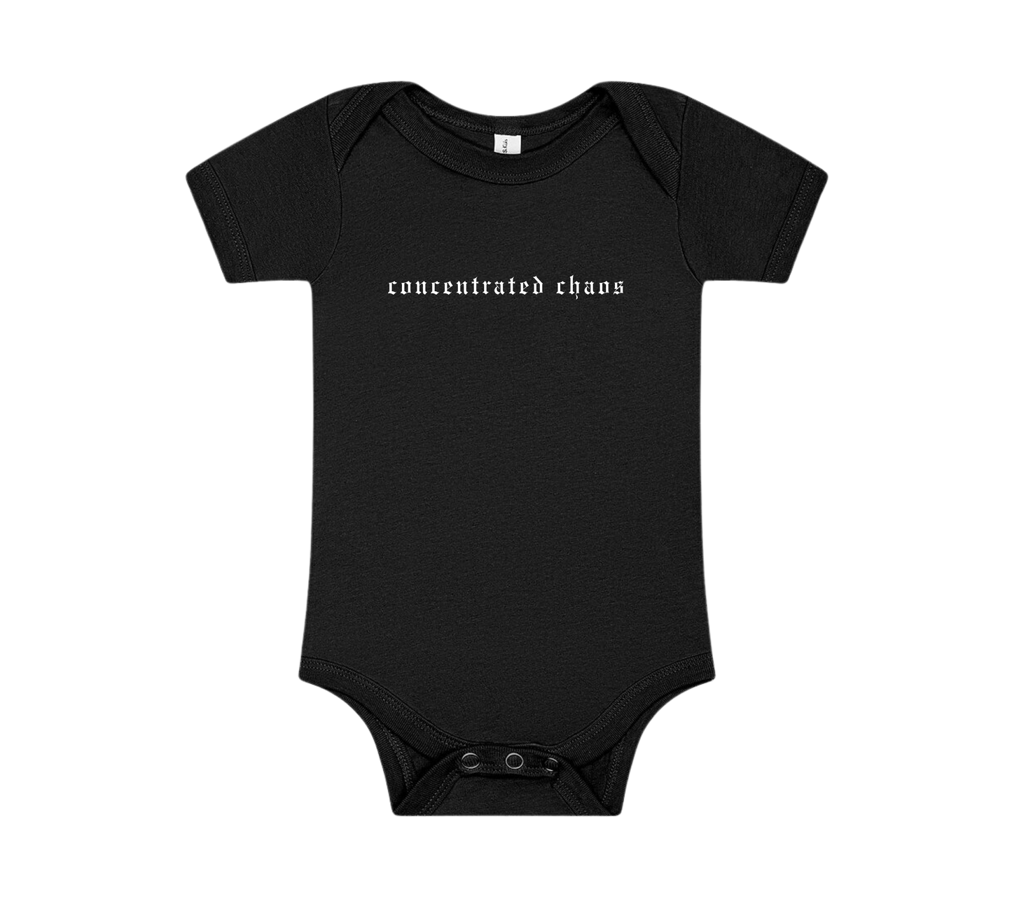 concentrated chaos | duckin' adorable baby onesie