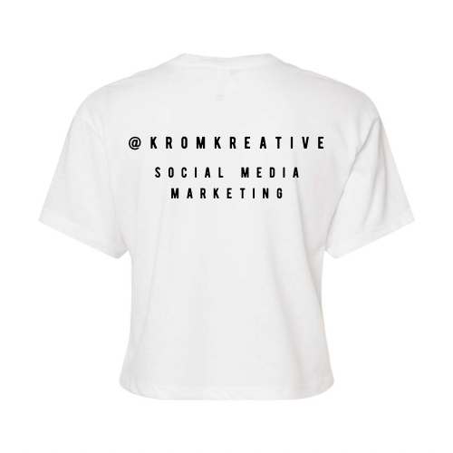 'never apologize' crop tee | BDD x Krom Kreative