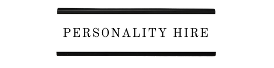 personality hire | dramatically disengaged desk sign