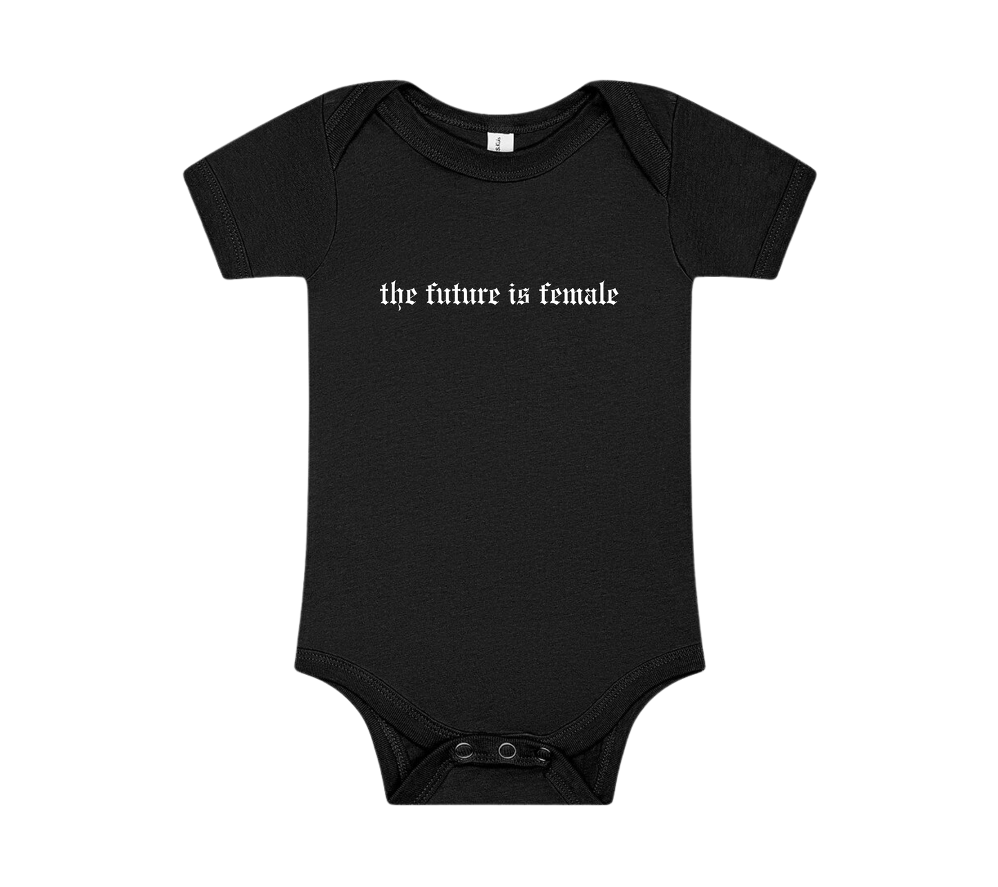 the future is female | duckin' adorable baby onesie