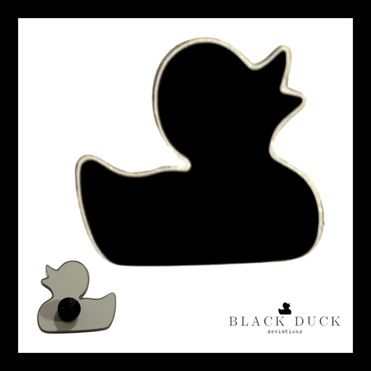 black duck | acrylic pin