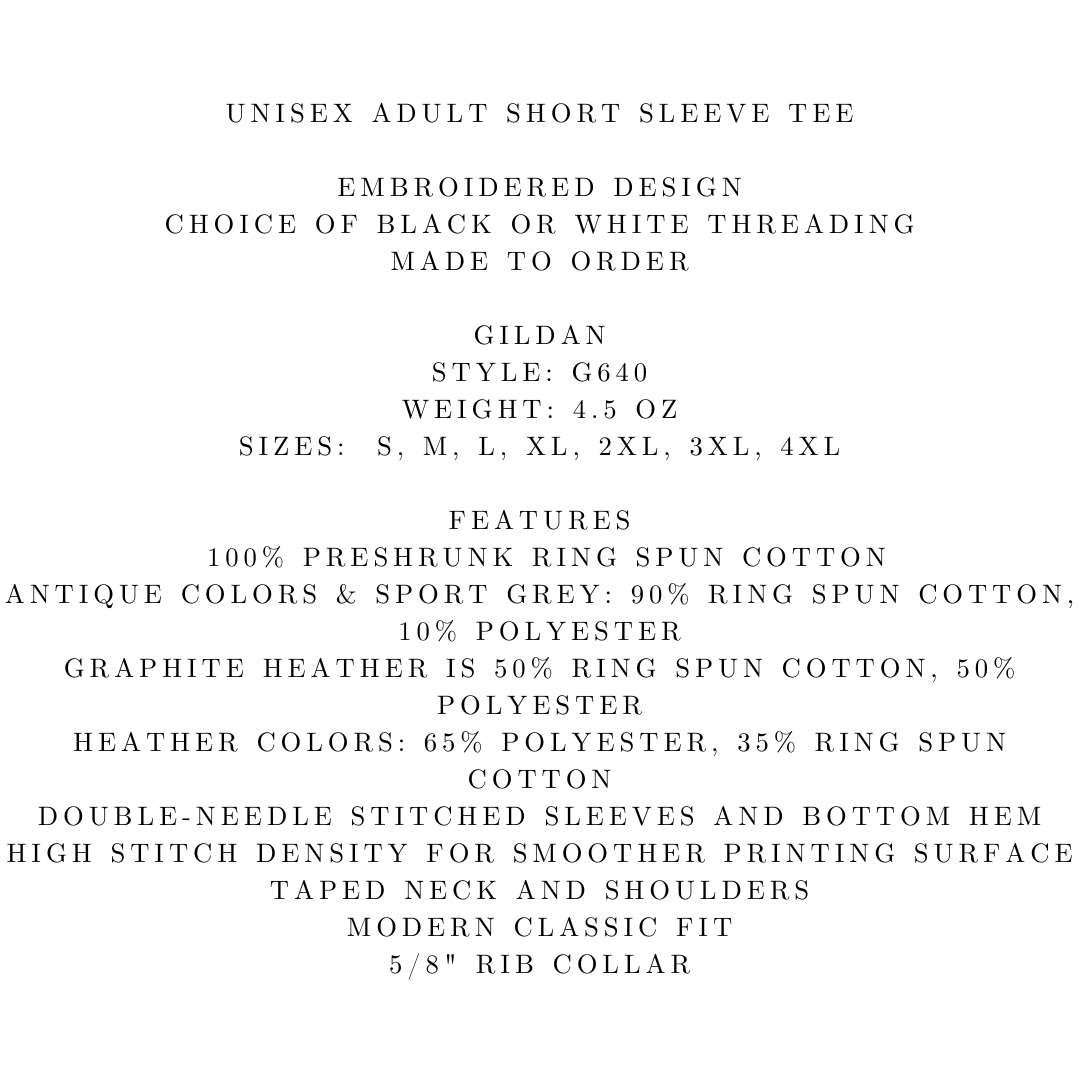 988 | monochromatic embroidered apparel | sweatshirt, hoodie, or t-shirt