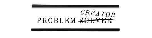 problem creator | dramatically disengaged desk sign