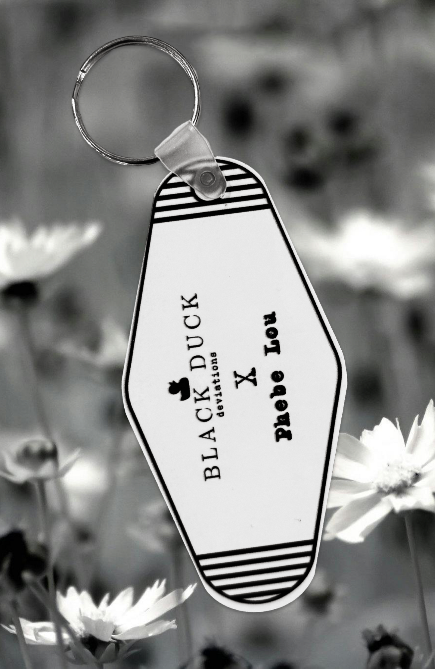 maybe, maybe not motel keychain | BDD X Phebe Lou