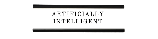 artificially intelligent | dramatically disengaged desk sign