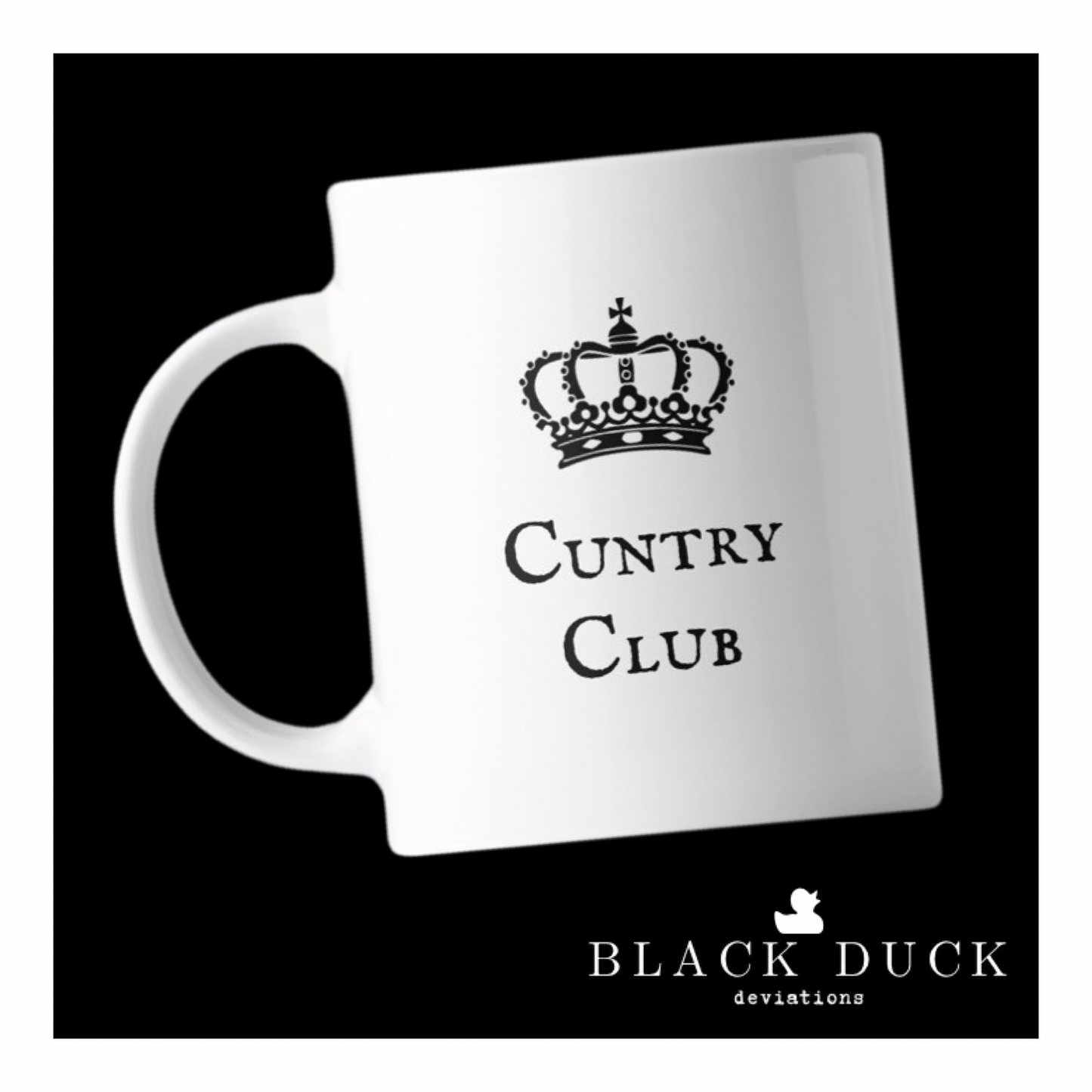 cuntry club | deviant coffee mug