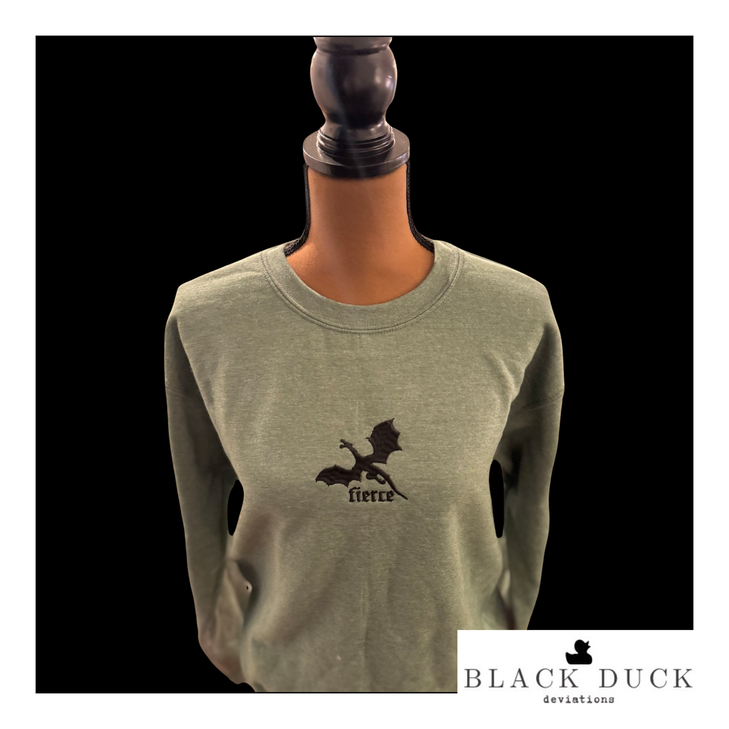 fierce | dragon spirit crew sweatshirt