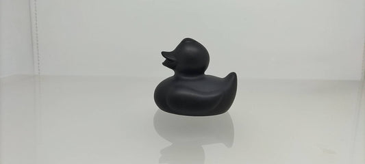 black rubber duckie