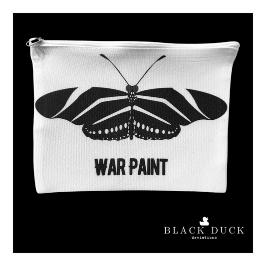 war paint | canvas essentials zip pouch