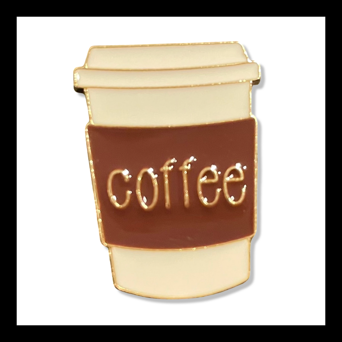 coffee cup | brooch